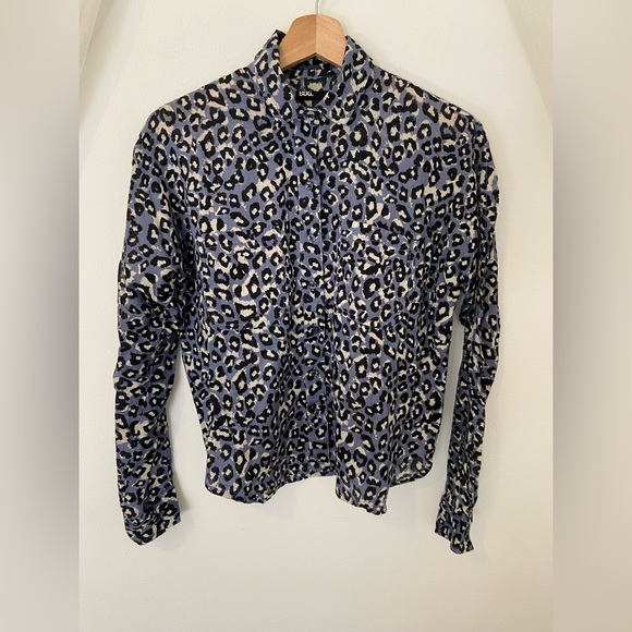 BDG Leopard Print Button Down Shirt - Picture 4 of 16